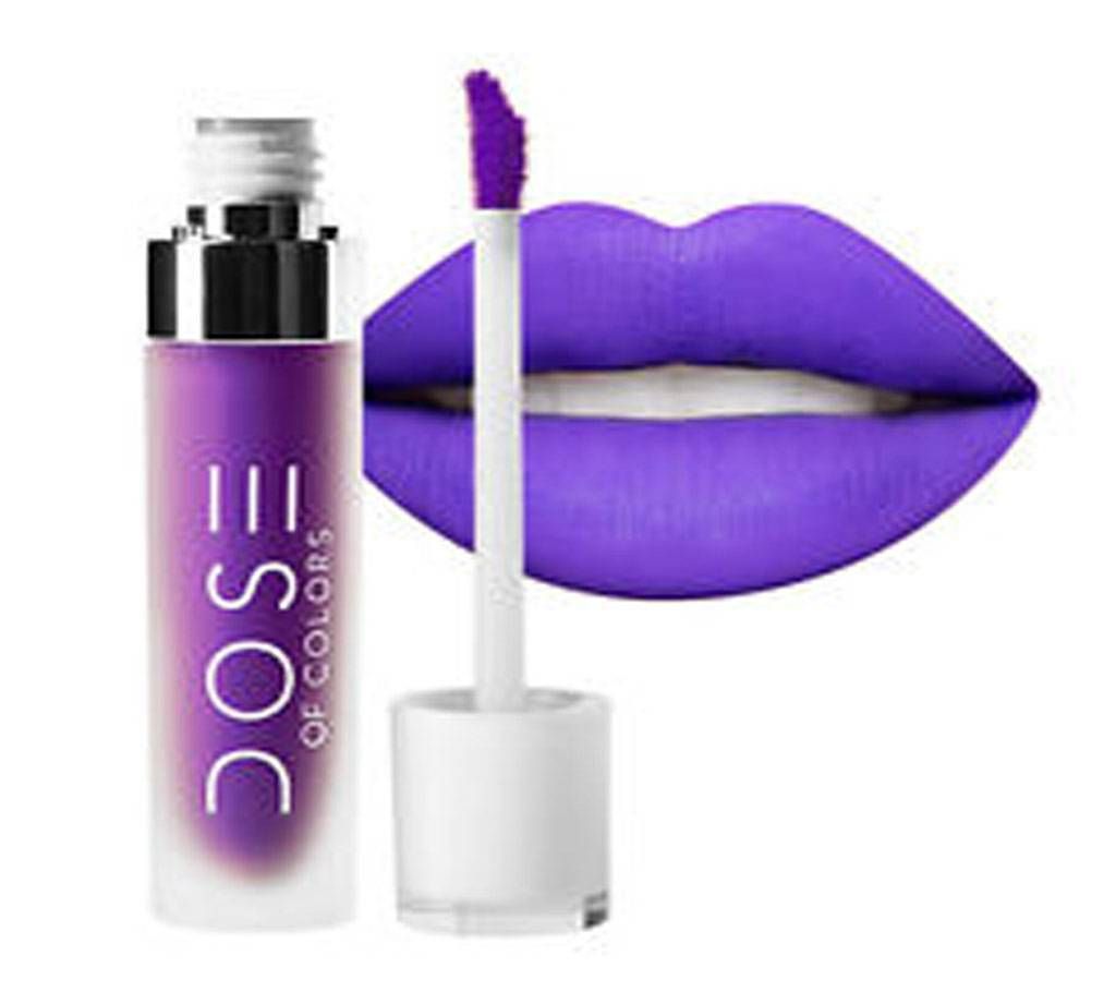 Dose Of Color Matte Lipstick - Purple Rain