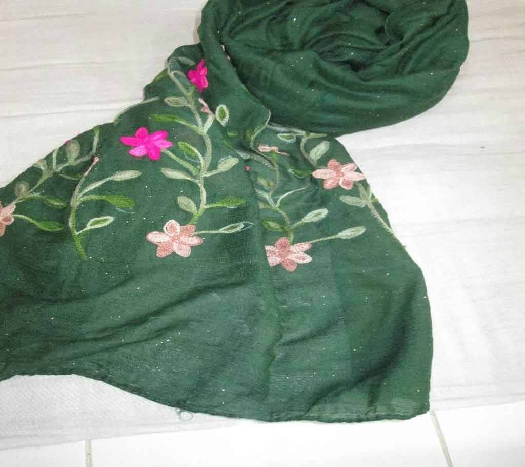 Ladies Green Leaf Hijab