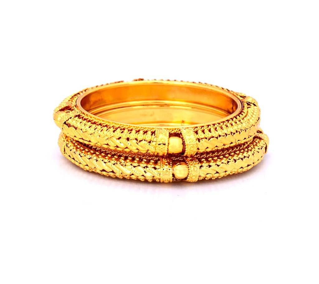 Indian City Gold Bangles For Ladies (2 pcs)