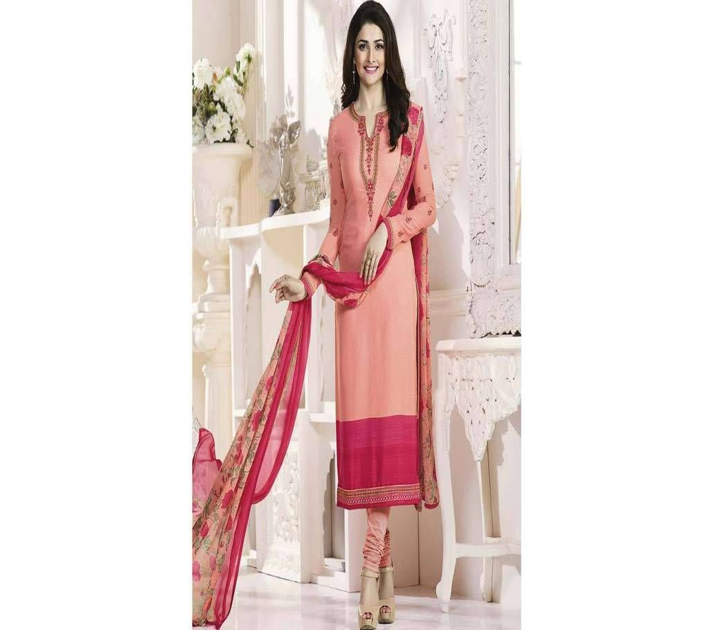 Unstitched mixed cotton three piece (Copy)