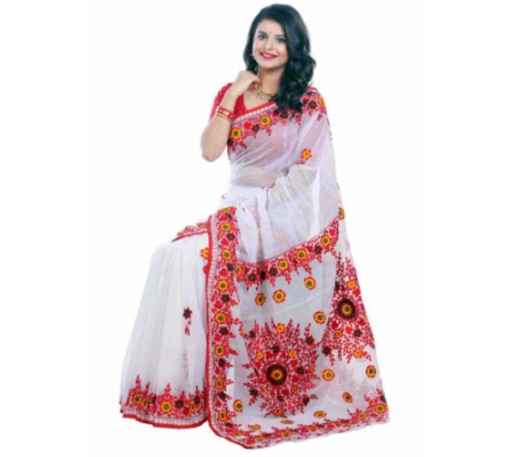 Boishakhi Pure muslin silk  sharee AC-970