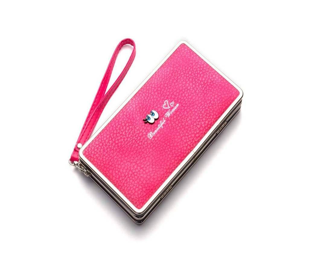 Women exclusive imported mobile phone, Card and money holder (Baby Pink)