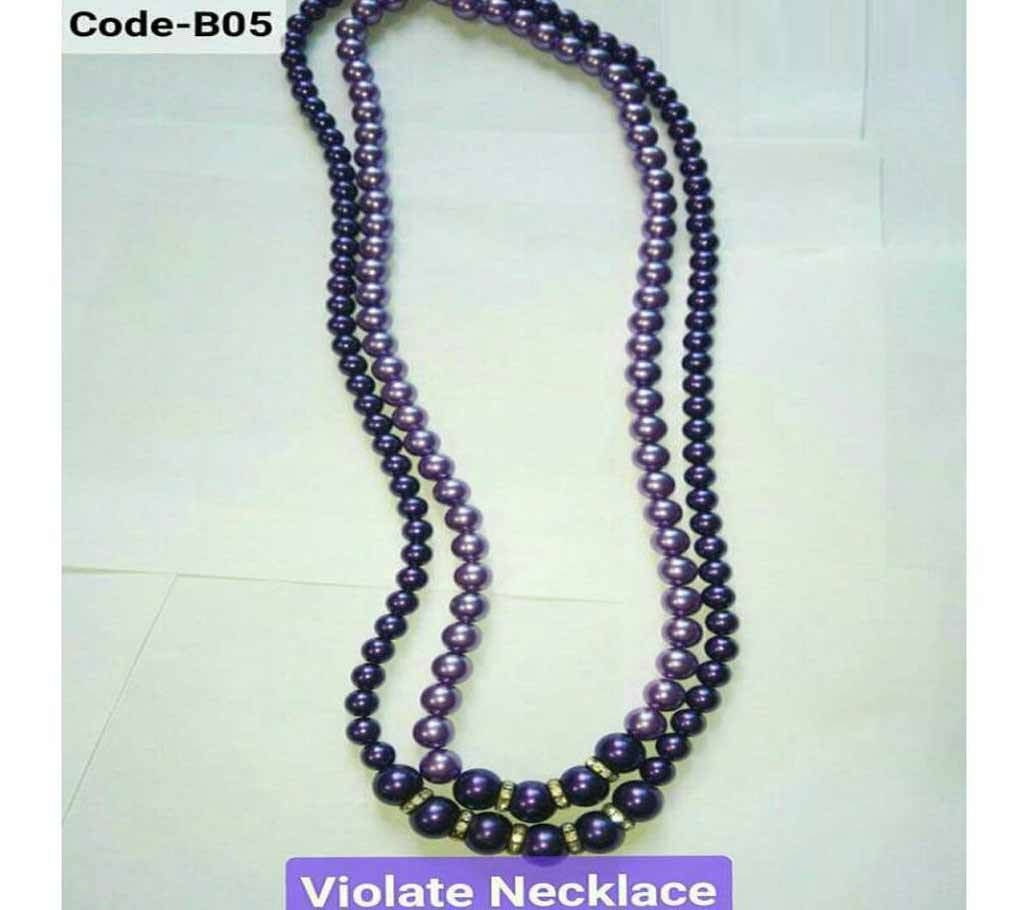 Violate party Necklace 