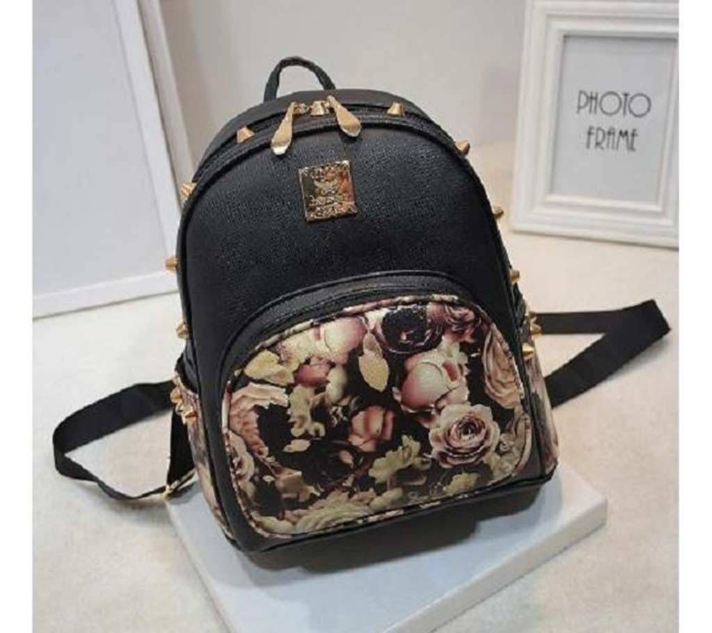 Korean Printed Butterfly Shoulder Backpack Bag