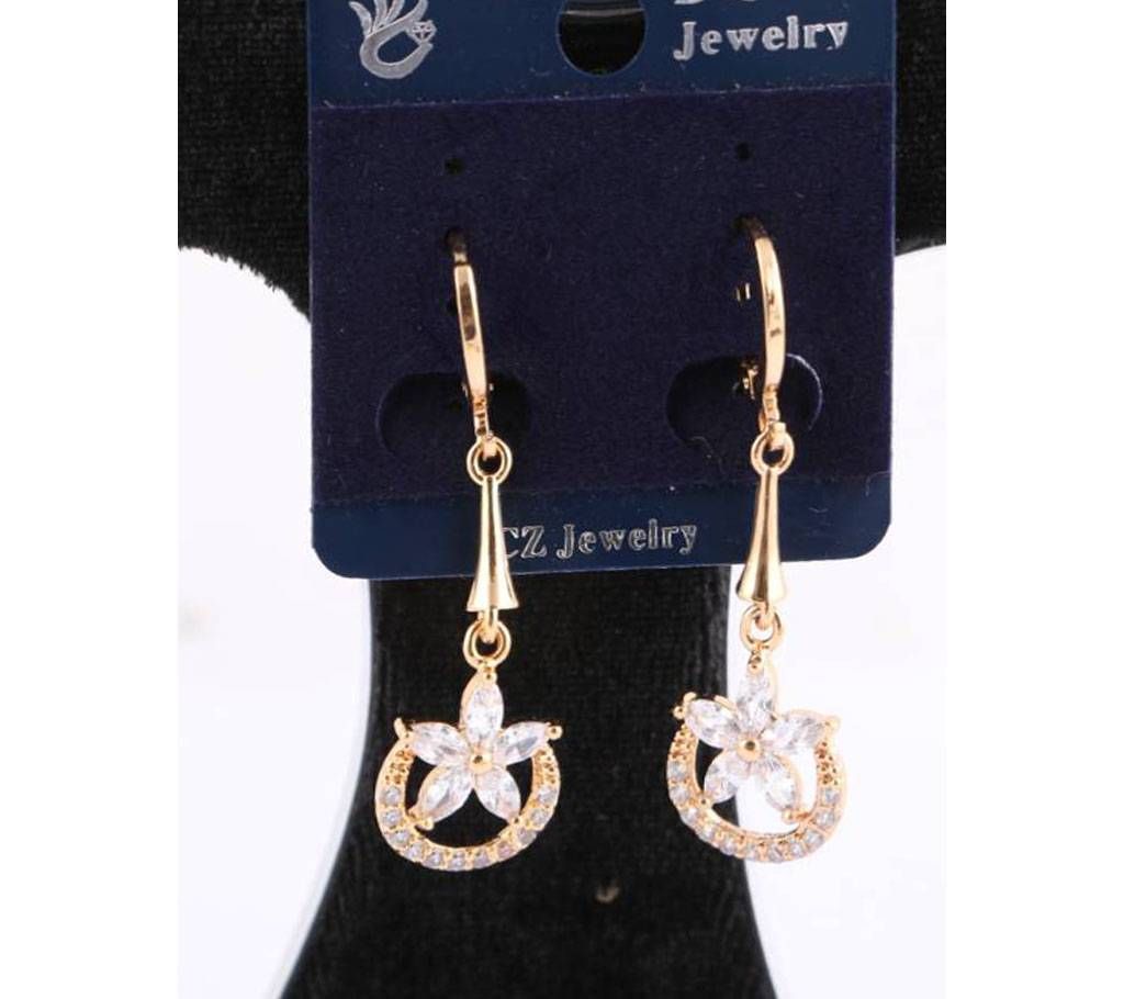american diamond cut jhumka-645