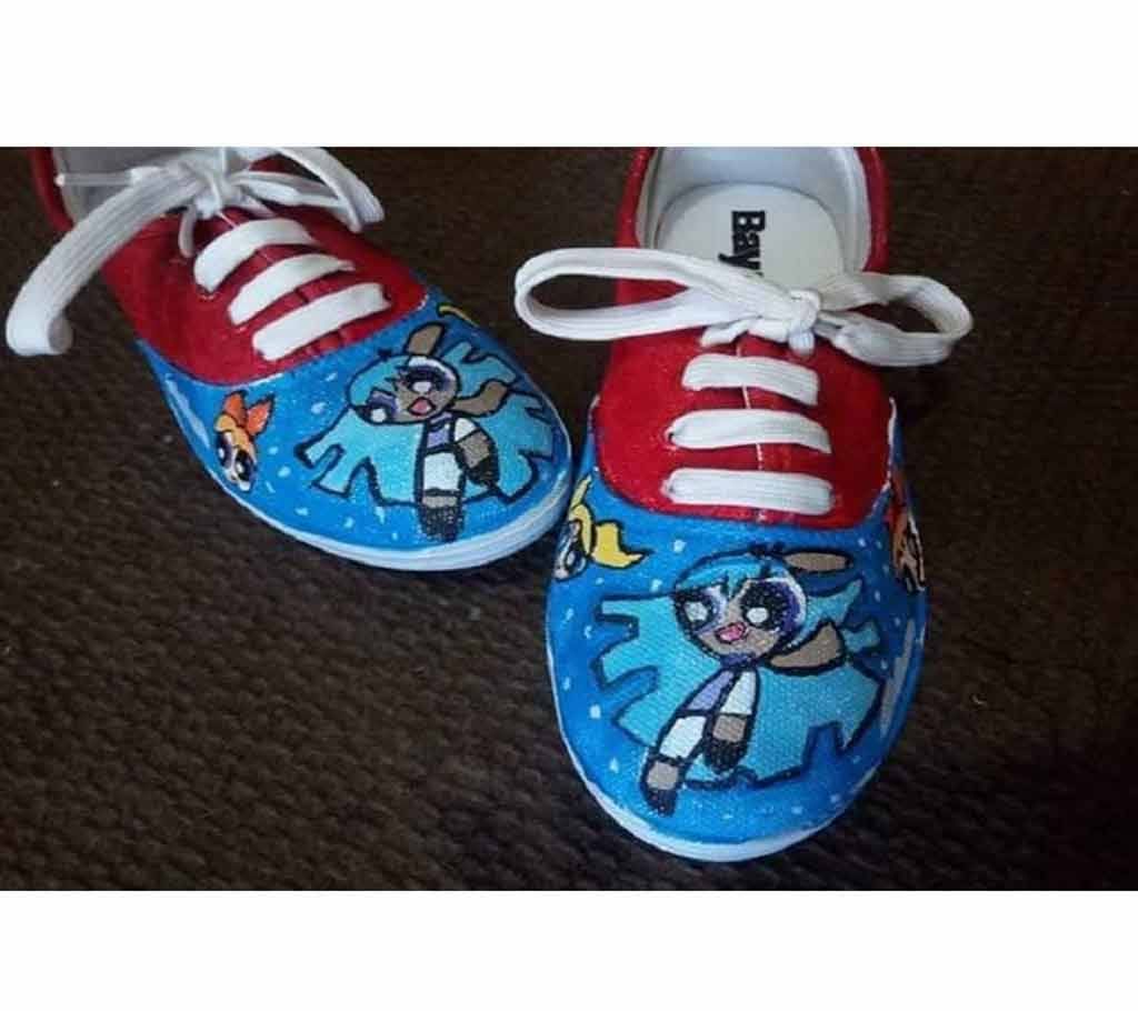 Hand painted Ladies shoe