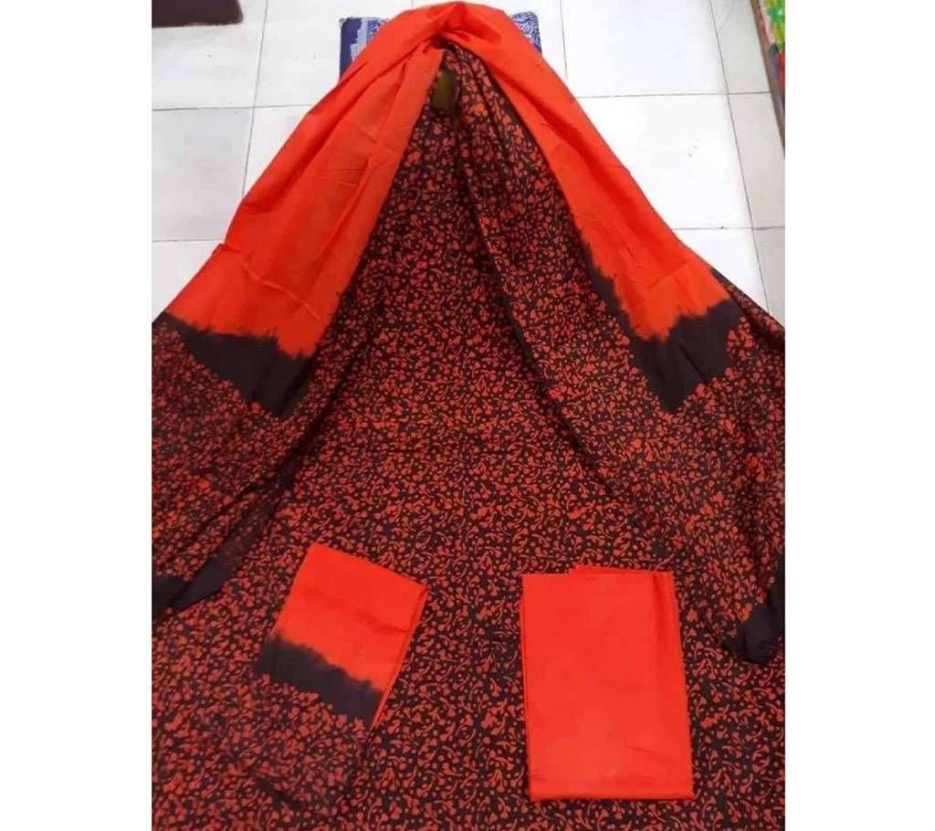 Unstitched Batik 3pc