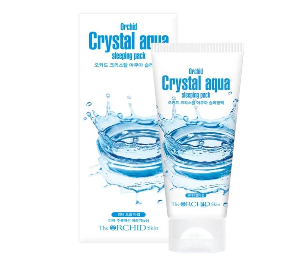 The Orchid Skin - Crystal Aqua Sleeping Pack 120ml Korean 