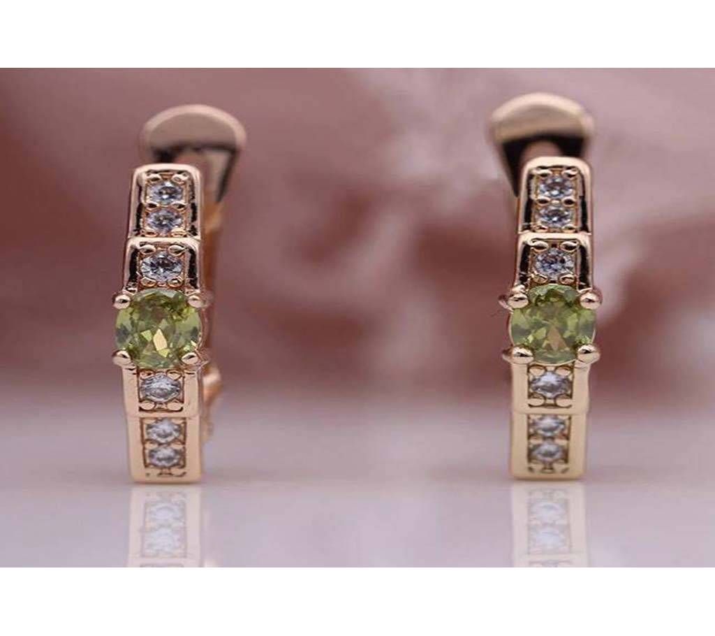 Olive Green Earrings
