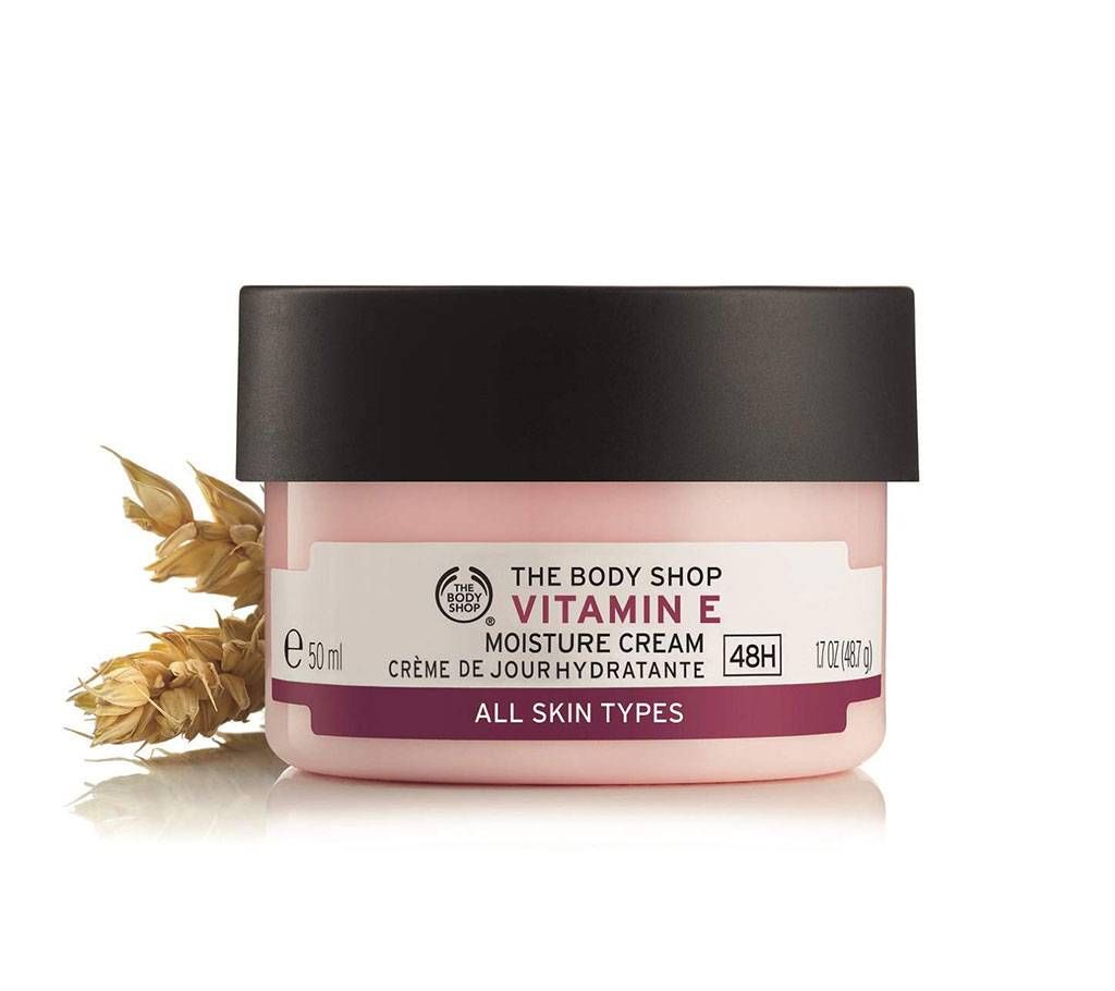 The Body Shops Vitamin E Moisture Cream 50ml - UK 