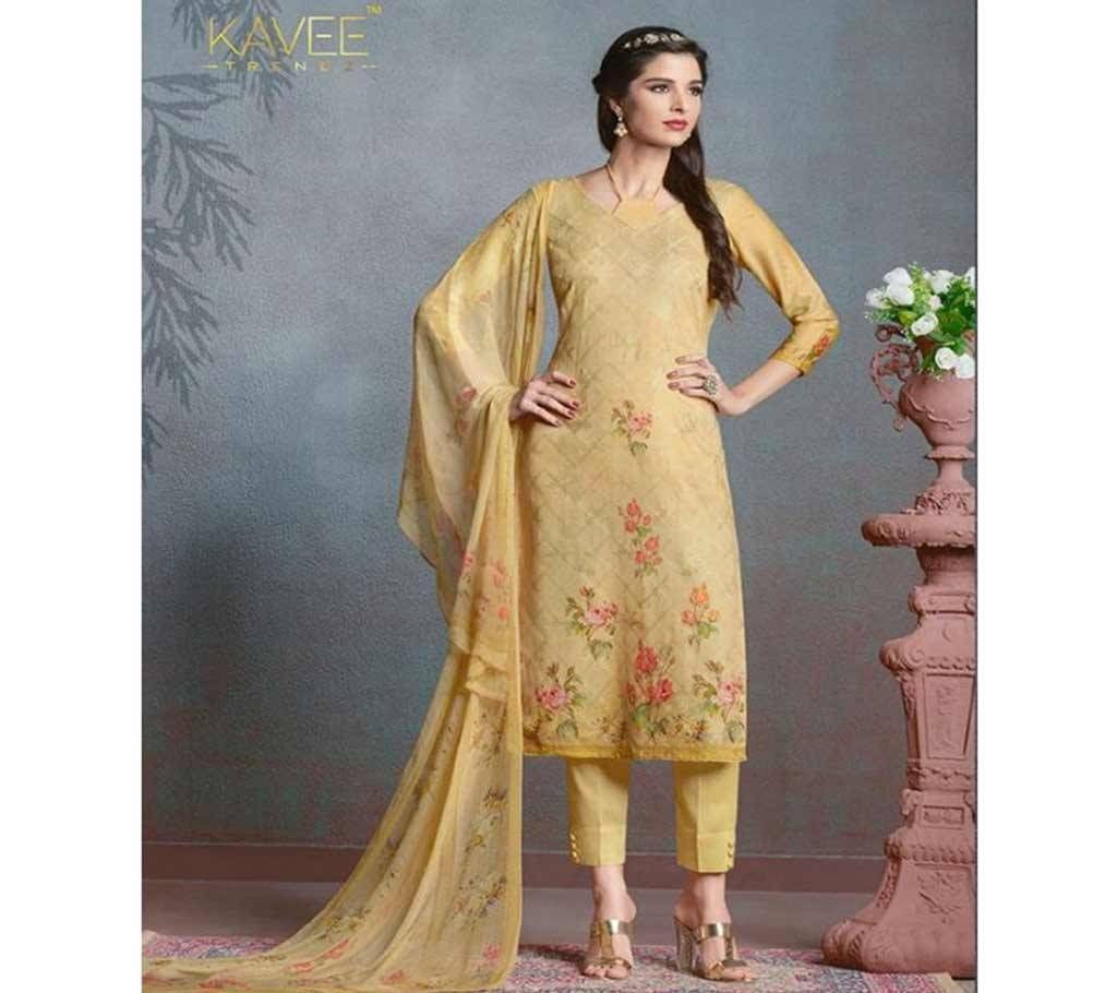 Rakhi Kavee Miraya - 8007 Unstitched Cotton Suit