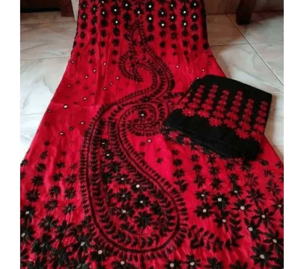 Unstitched Nakshi Two Piece  