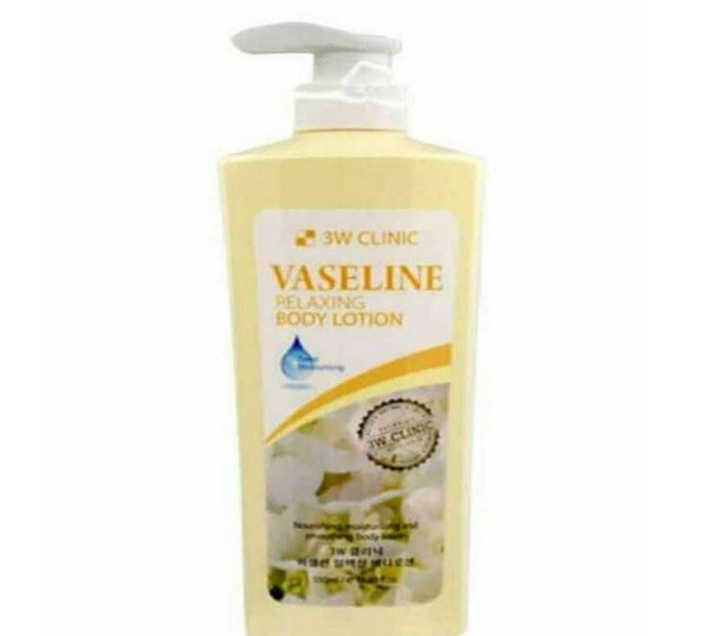 3W Clinic Vaseline Relaxing Body Lotion (Korean)