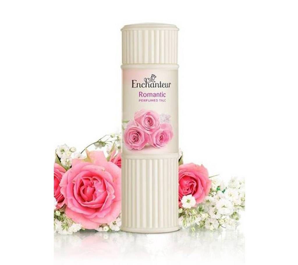 enchanteur perfume romantic talcom powder 250gm