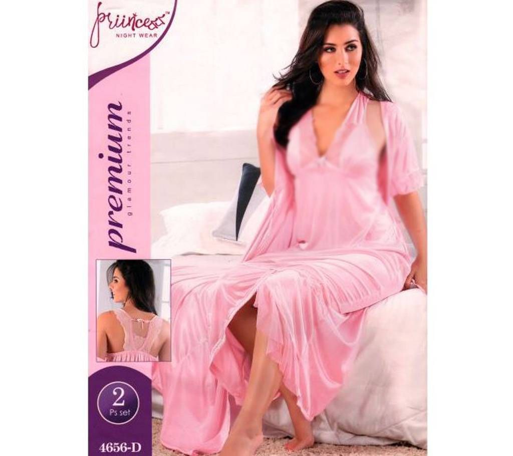 Fashionable Two Part Nighty-4656 D