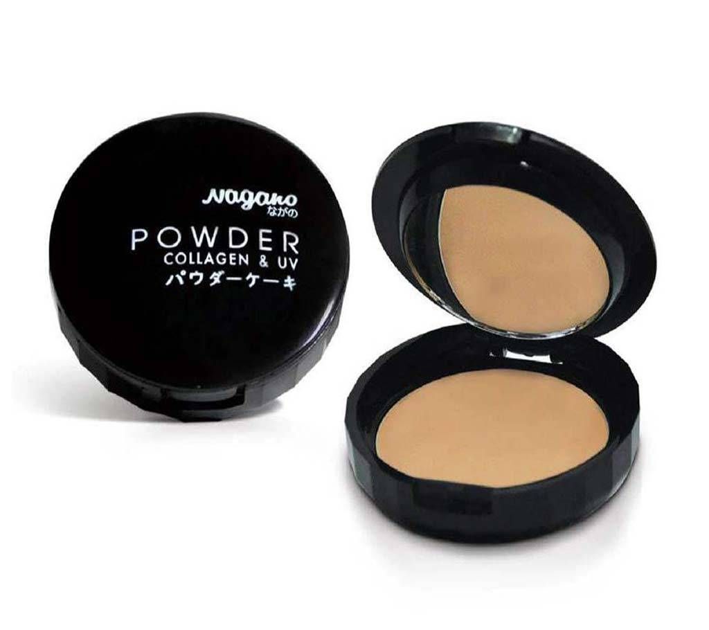 NAGANO POWDER CAKE  NUDE (COLLAGEN & UV) 10g JAPAN
