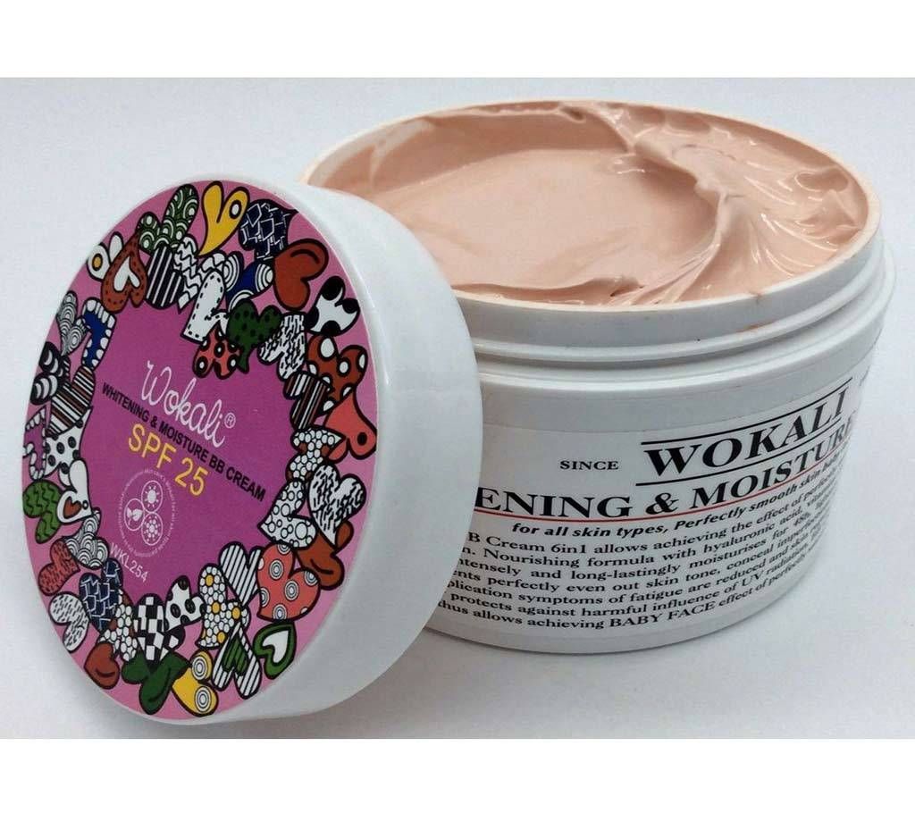 WOKALI 6 in 1 WHITENING & MOISTURE BB CREAM SPF 25 WKL254 Pink-115gm-China 