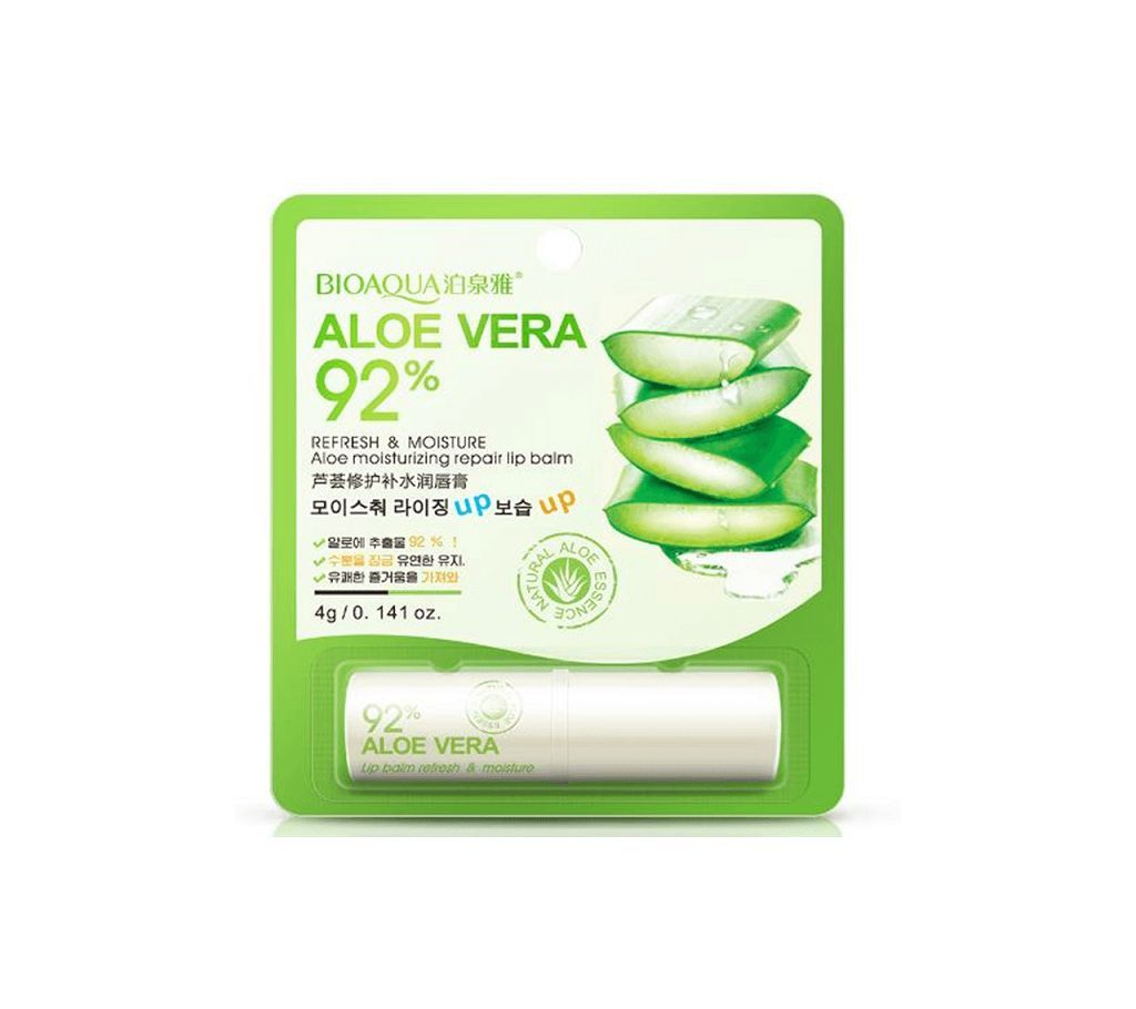 Previous product    Next product Bioaqua 92% Aloe vera lip balm-4gm