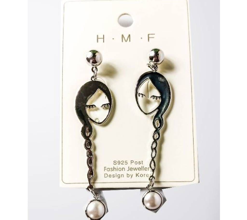 Woman Face Earrings for Women