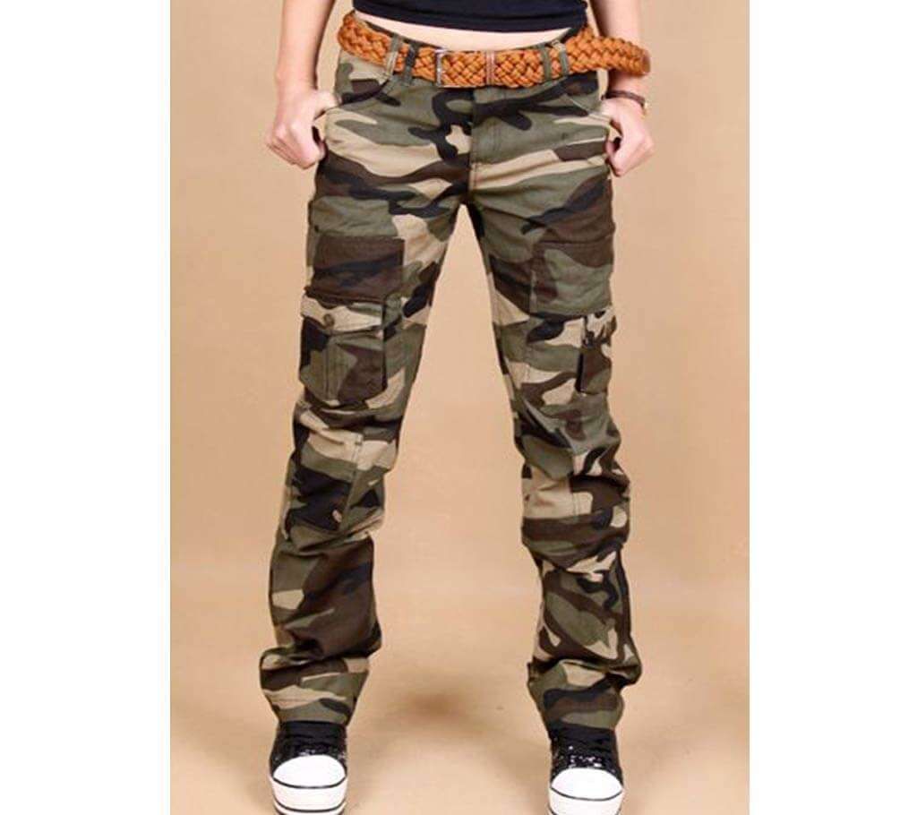 Army Printed Pant For Women