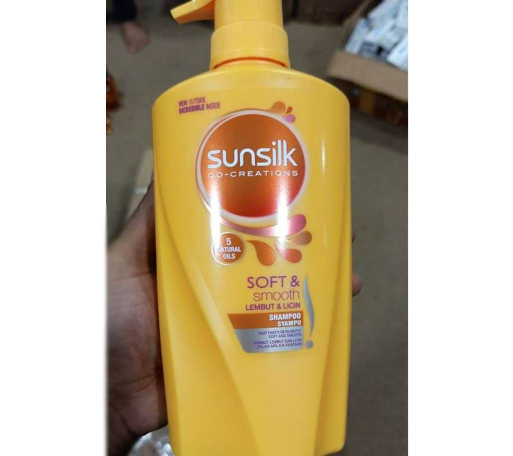 Sunsilk Co-creations Soft & Smooth Shampoo 650ml-Thailand