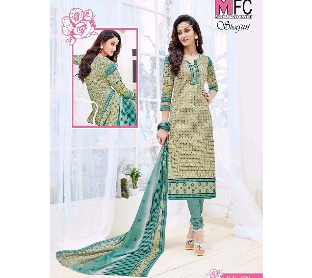 MFC SHAGUN Unstitched Lawn Three piece (1701)