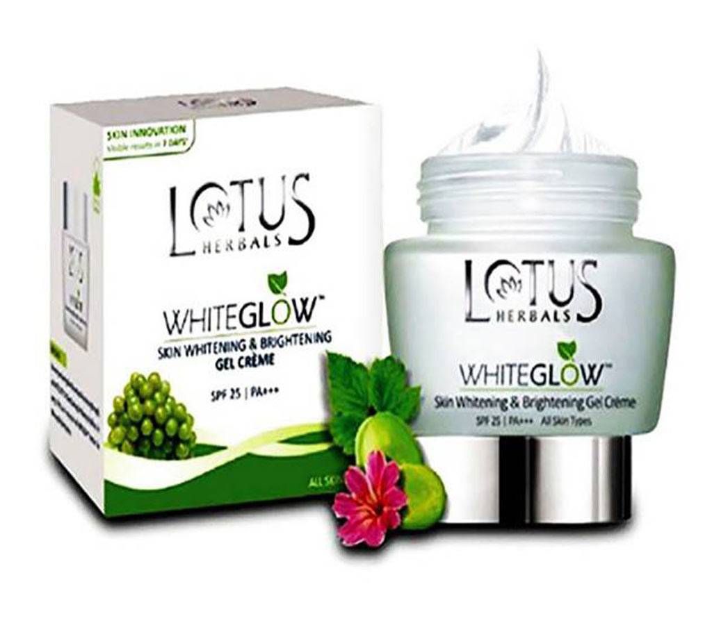 Lotus Herbals White Glow Gel Creme Day – 60gm