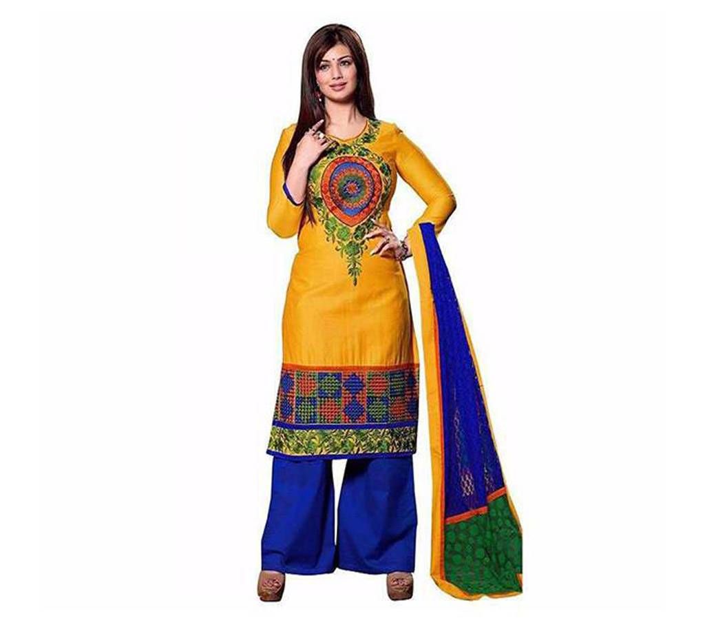 Unstitched Block Printed Cotton Salwar kameez (Copy)