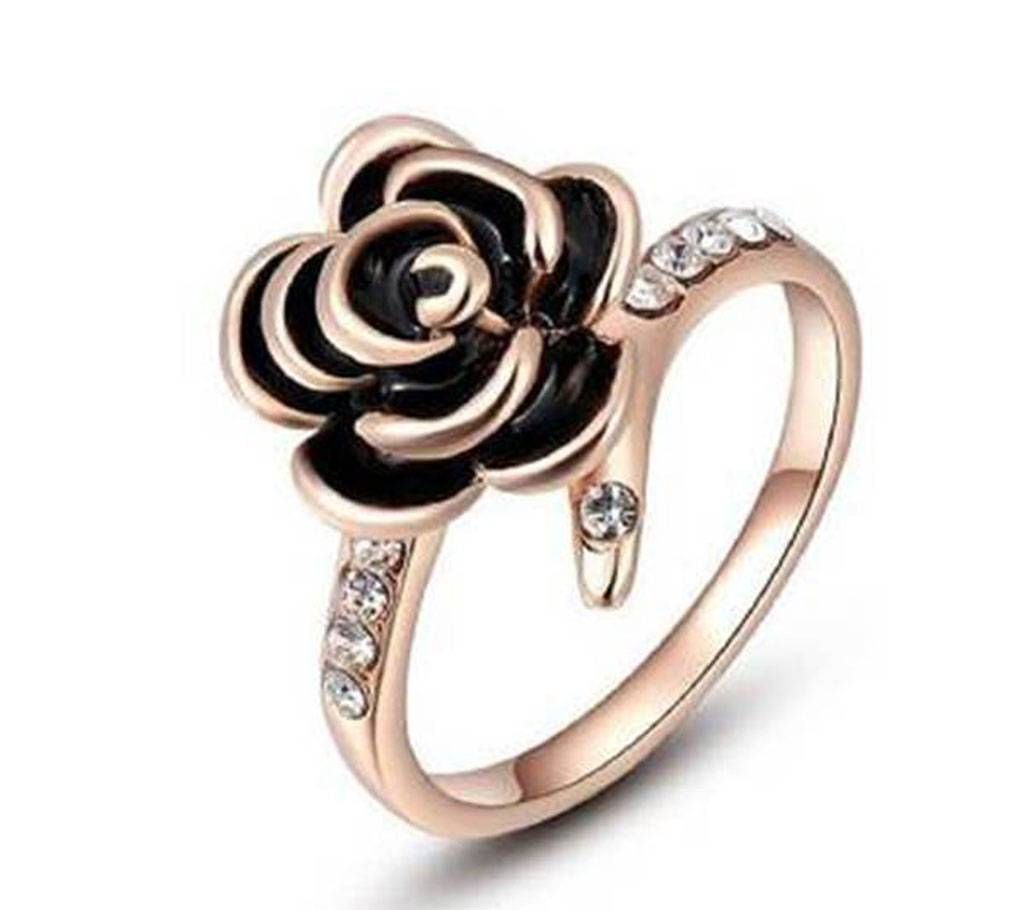 Black Rose Shaped Fingering