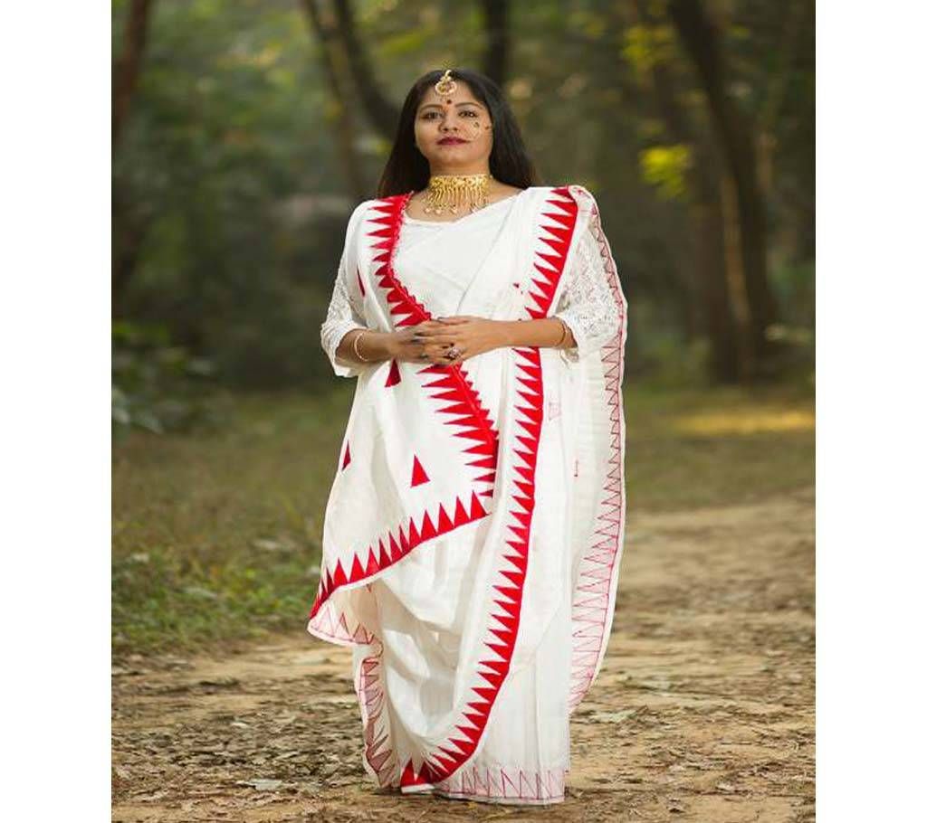 Gorgeous Designed Dhupian Silk Sharee