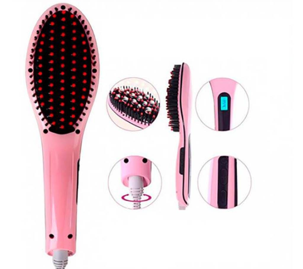 Fast Hair Straightener Brush