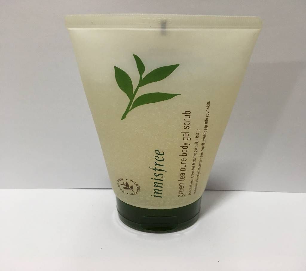 Innisfree green Tea Pure body gel Scrub