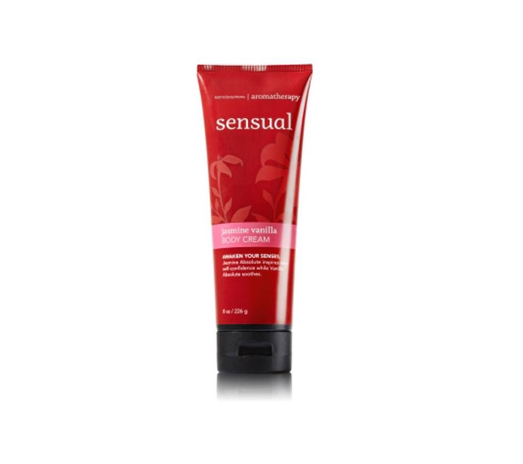 Aromatherapy Sensual Jasmine Vanilla Body Cream -  USA