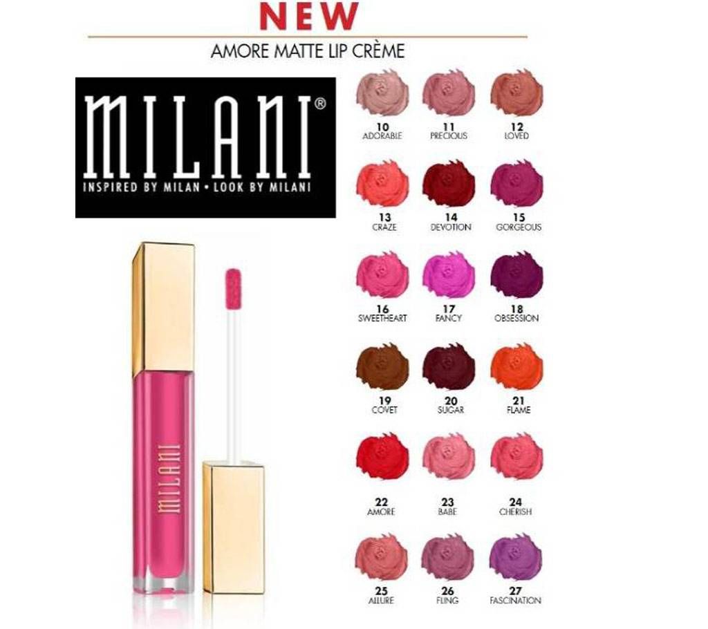 Milani Amore Matte Lip Crèam - USA