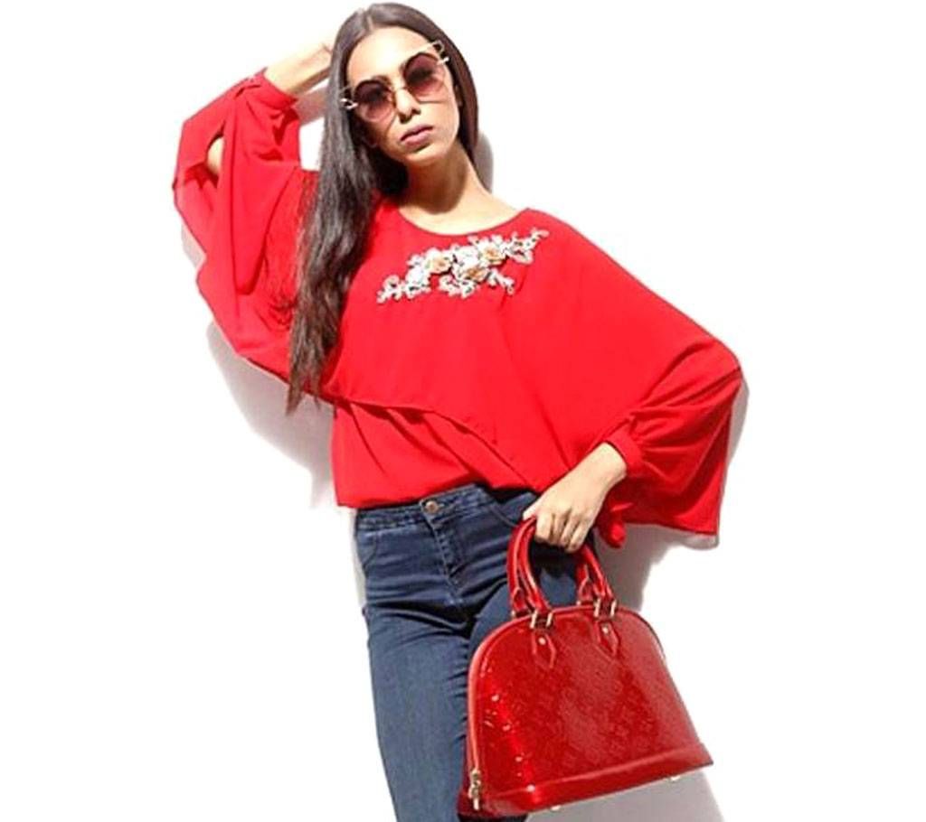 Red Cotton Top