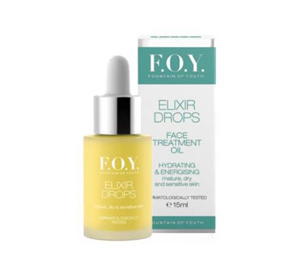 ELIXIR DROPS Face Treatment Oil 15ml England