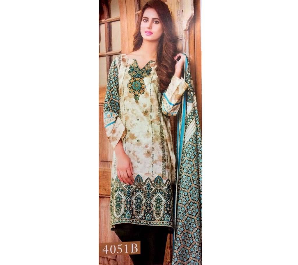 star classic Printed lawn unready dress 