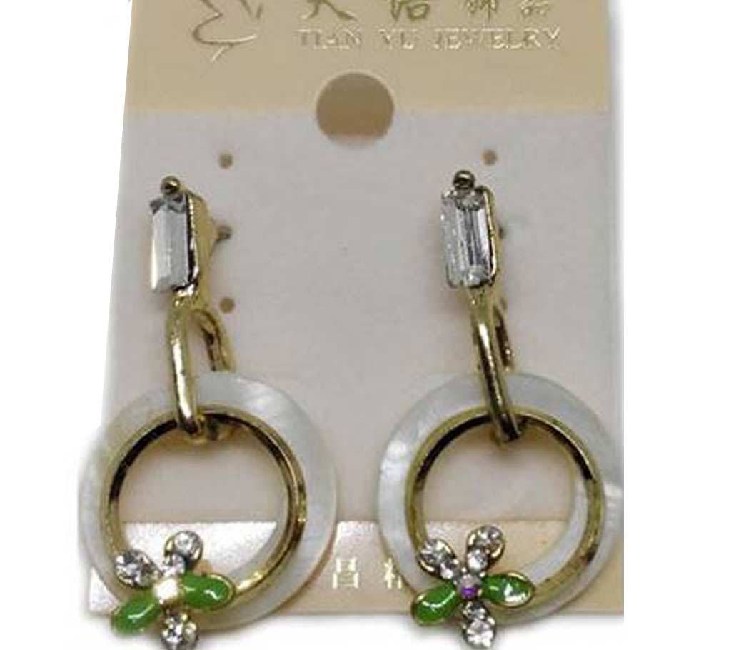 Flower Stone Crafted Earring (WB 999)
