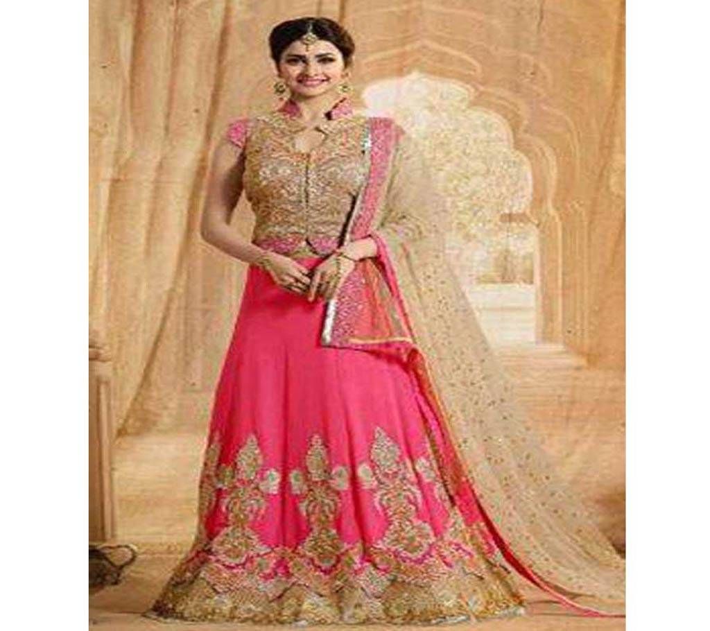 semi stitched Indian Georgette lehenga 
