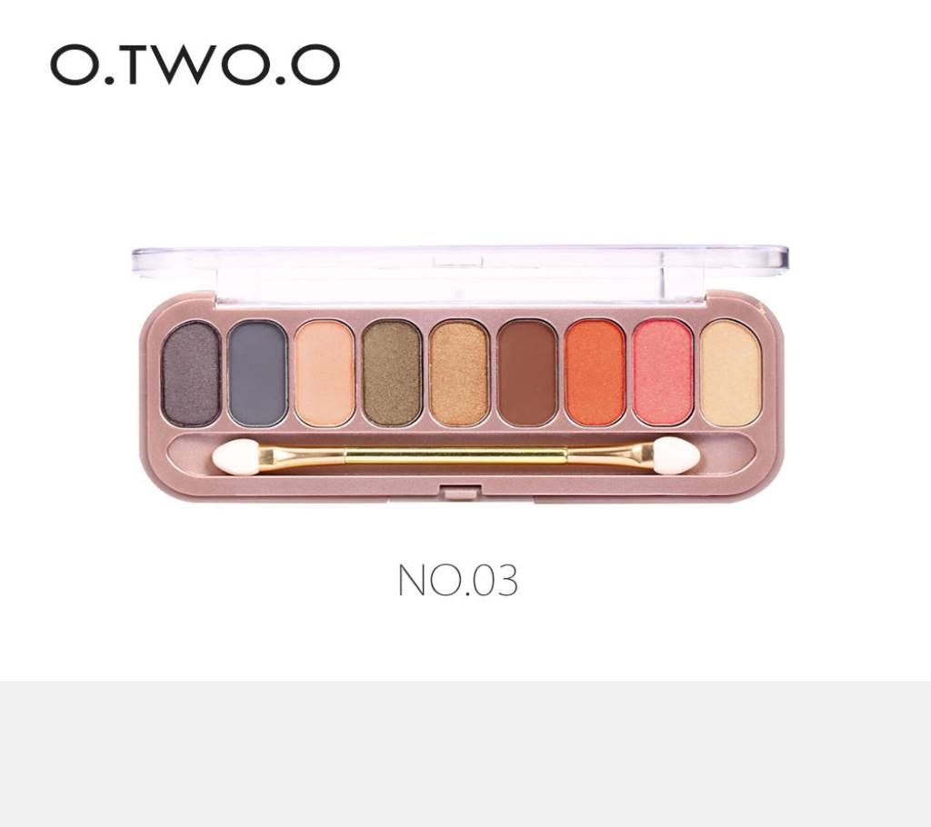 O.TWO.O ROSE GOLD 9COLOUR EYESHADOW SHAD-3 China