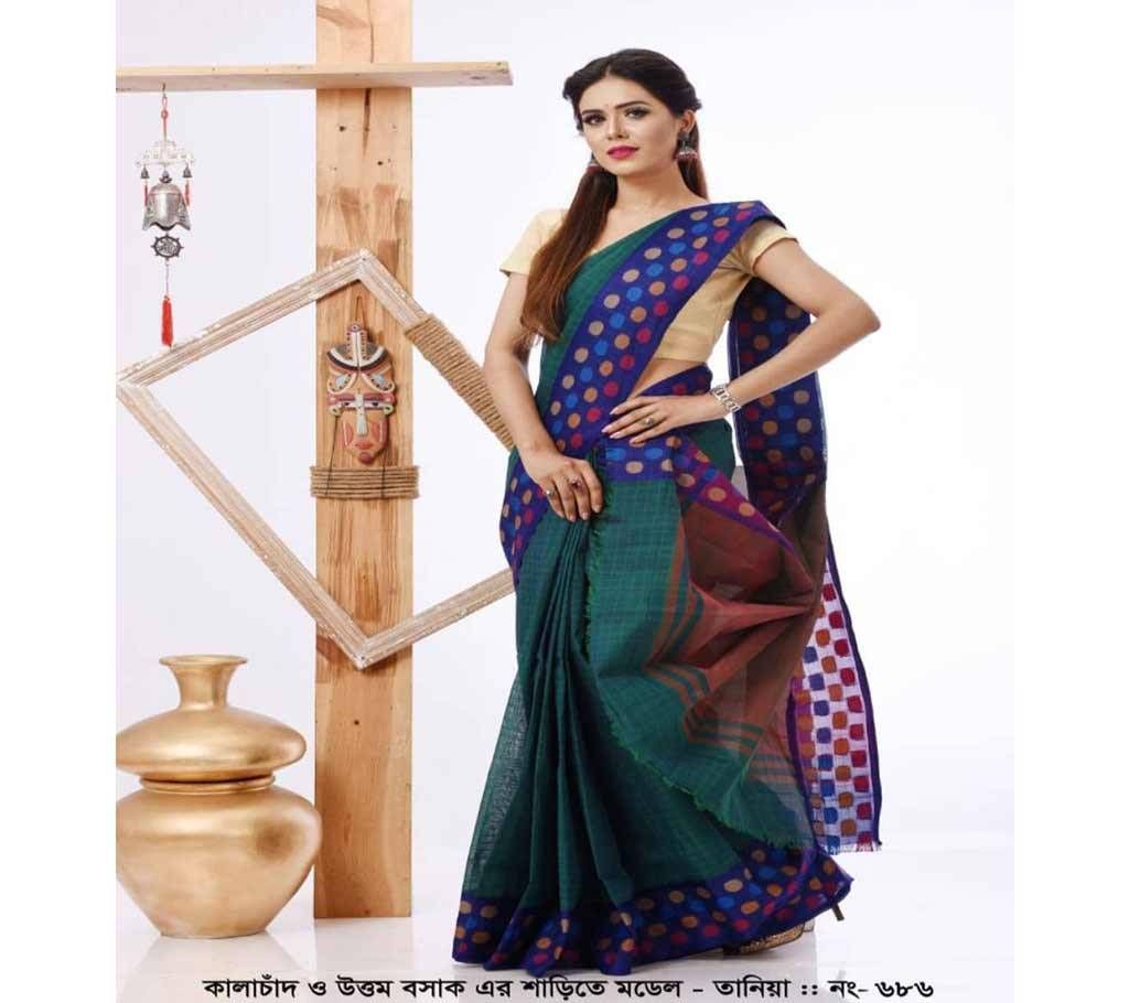 Check Cotton Saree