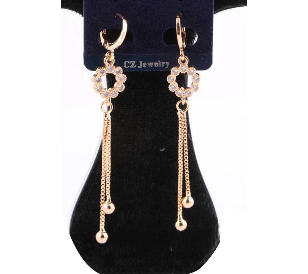 american diamond cut jhumka-646