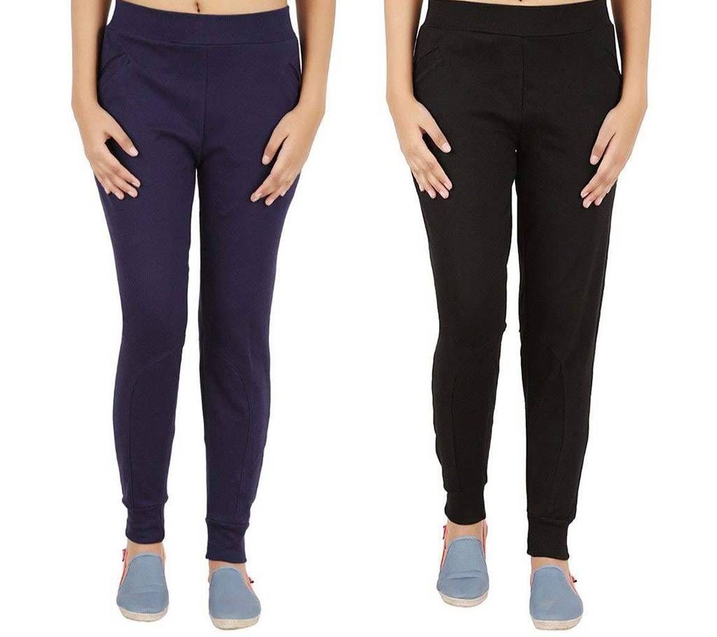 Super Skinny Rib Trouser for Women's combo pack.