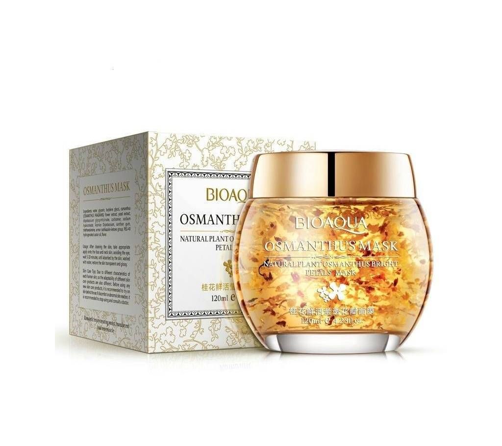 Bioaqua Osmanthus Bright Petals Clay Sleeping Moist Acne And Spot Solution Facial Mask - Korea