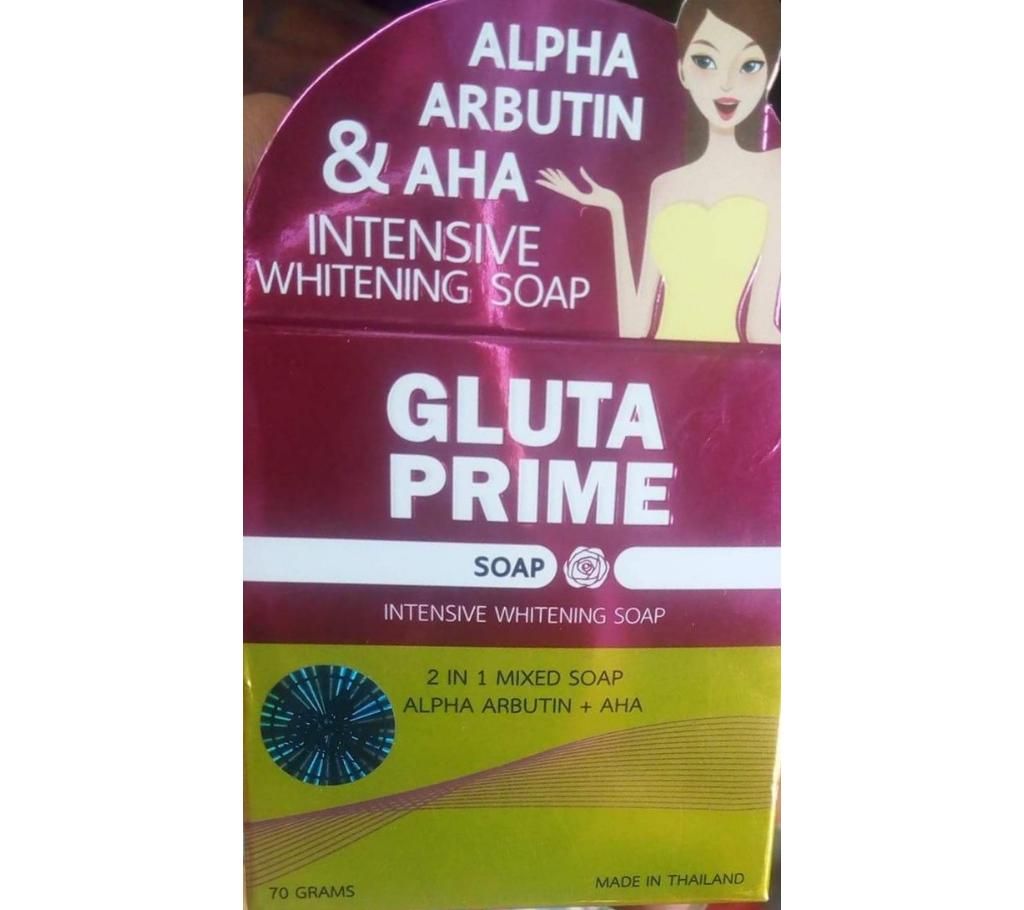 Alpha Arbutin & Aha White soap 50g - Thailand 