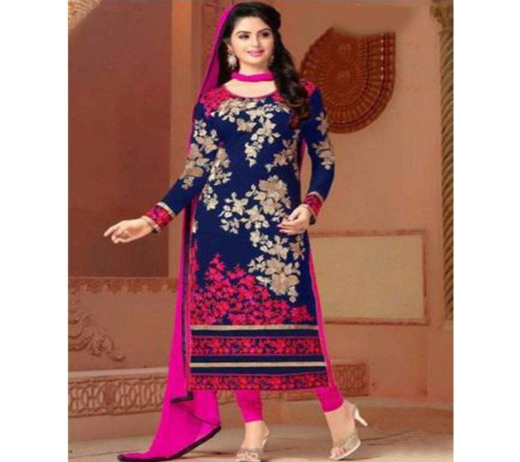 Cotton Un-atitched Salwar Kameez