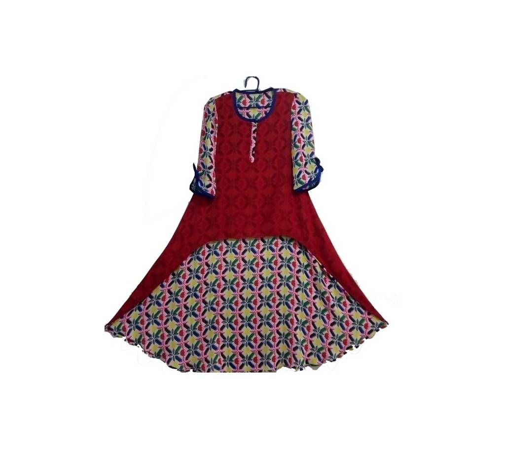 Readymade Printed Georgette Long Kurti