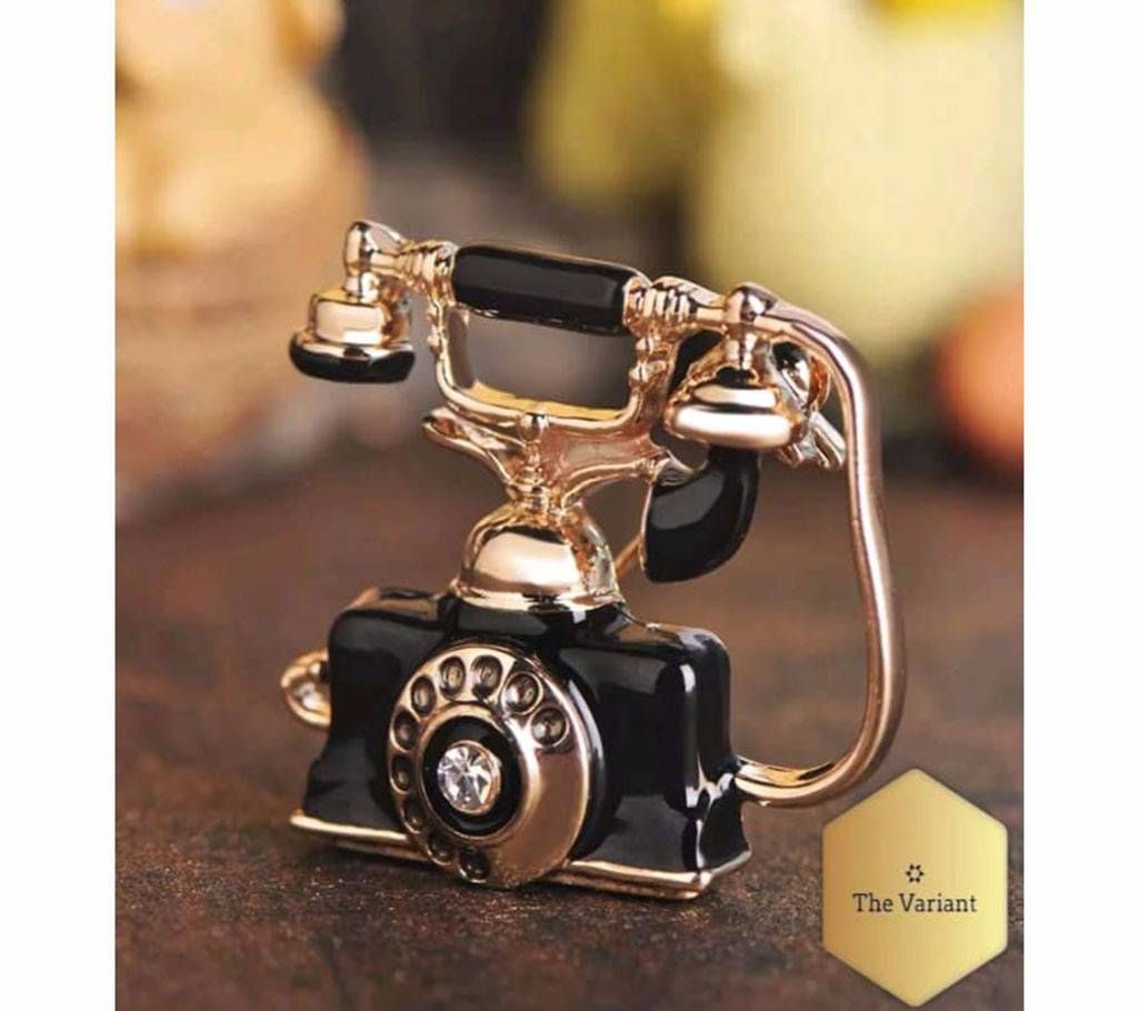 Telephone Brooch