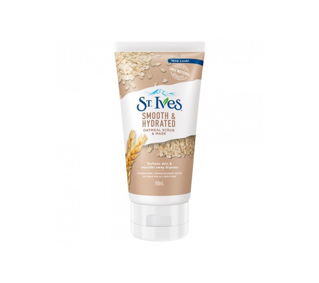 GENTLE SMOOTHING OATMEAL SCRUB & MASK  U.S.A