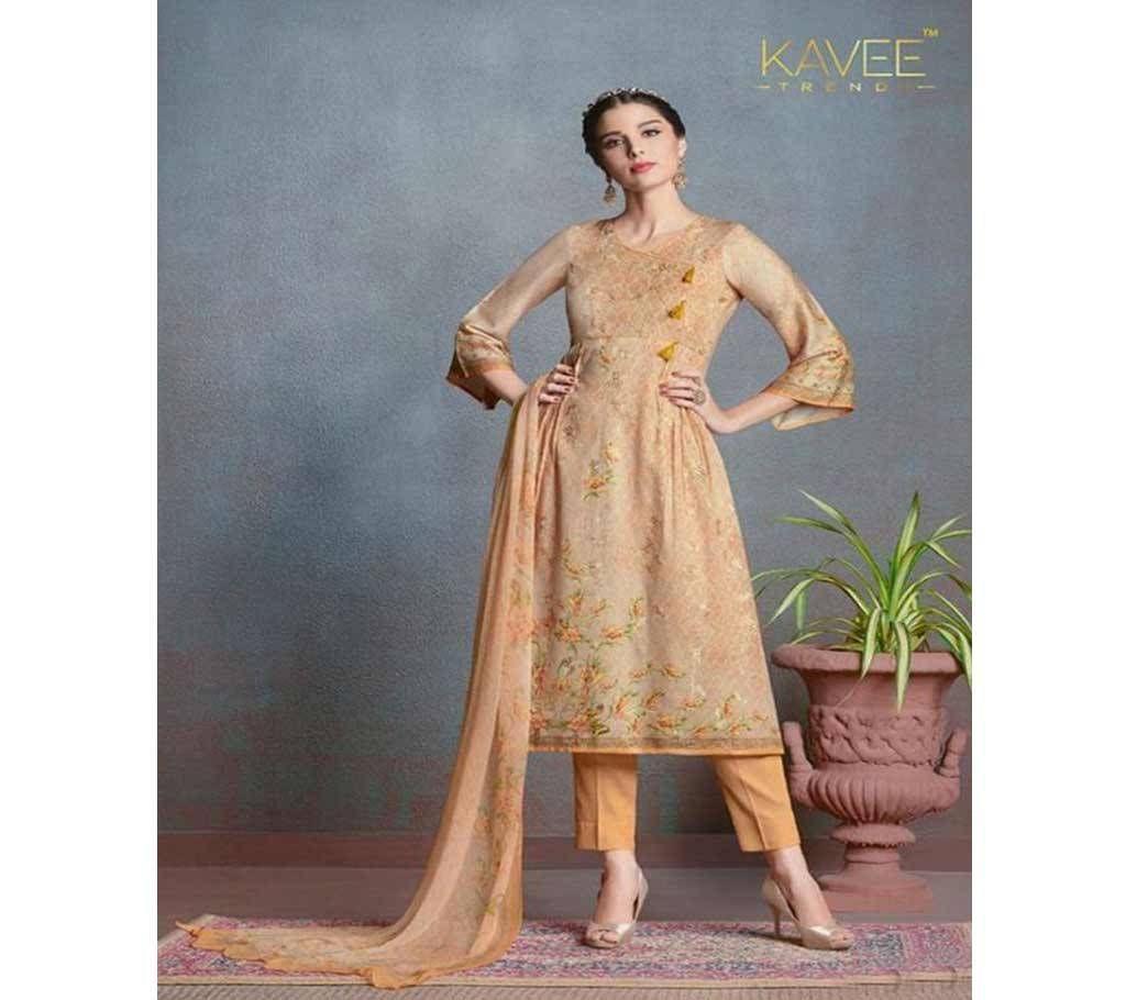 Rakhi Kavee Miraya - 8008 Unstitched Cotton Suit